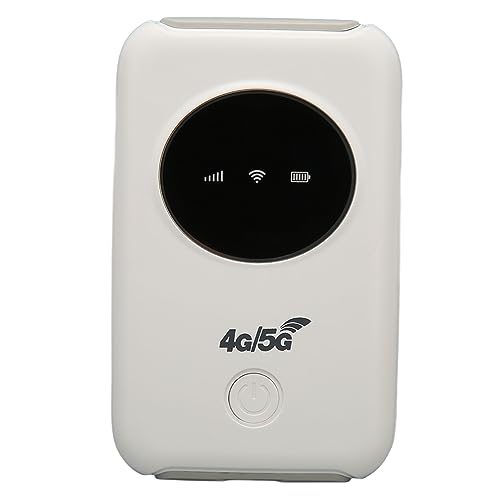 Tonysa 4G USB Mobiler WLAN-Hotspot, Tragbarer -LTE-Router, Micro-SIM-Karten-Reiserouter, Taschenrouter WLAN Unterstützt 10 Benutzer, 3200 MAh Batteriebetrieben von Tonysa