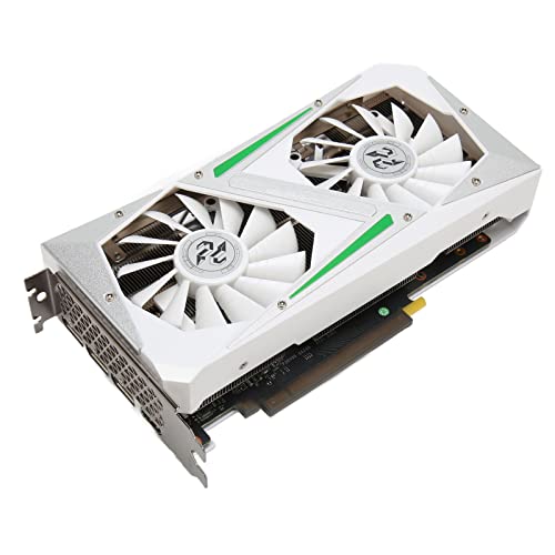 Tonysa Grafikkarte, 8GB, GDDR6, 256bit, RTX3060TI 8G Grafikkarte, 1410MHz Kernfrequenz, 8750 MHz Hauptfrequenz, Dual Fan Gaming Grafikkarte, PCI Express 3.0, für PC, Plug and Play von Tonysa