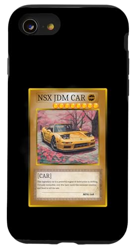 Hülle für iPhone SE (2020) / 7 / 8 JDM nsx cooles Kartenspiel Karte Meme Art Japanisches Drift Car von Toon Auto Cars Co. - JDM Japanese Car Art