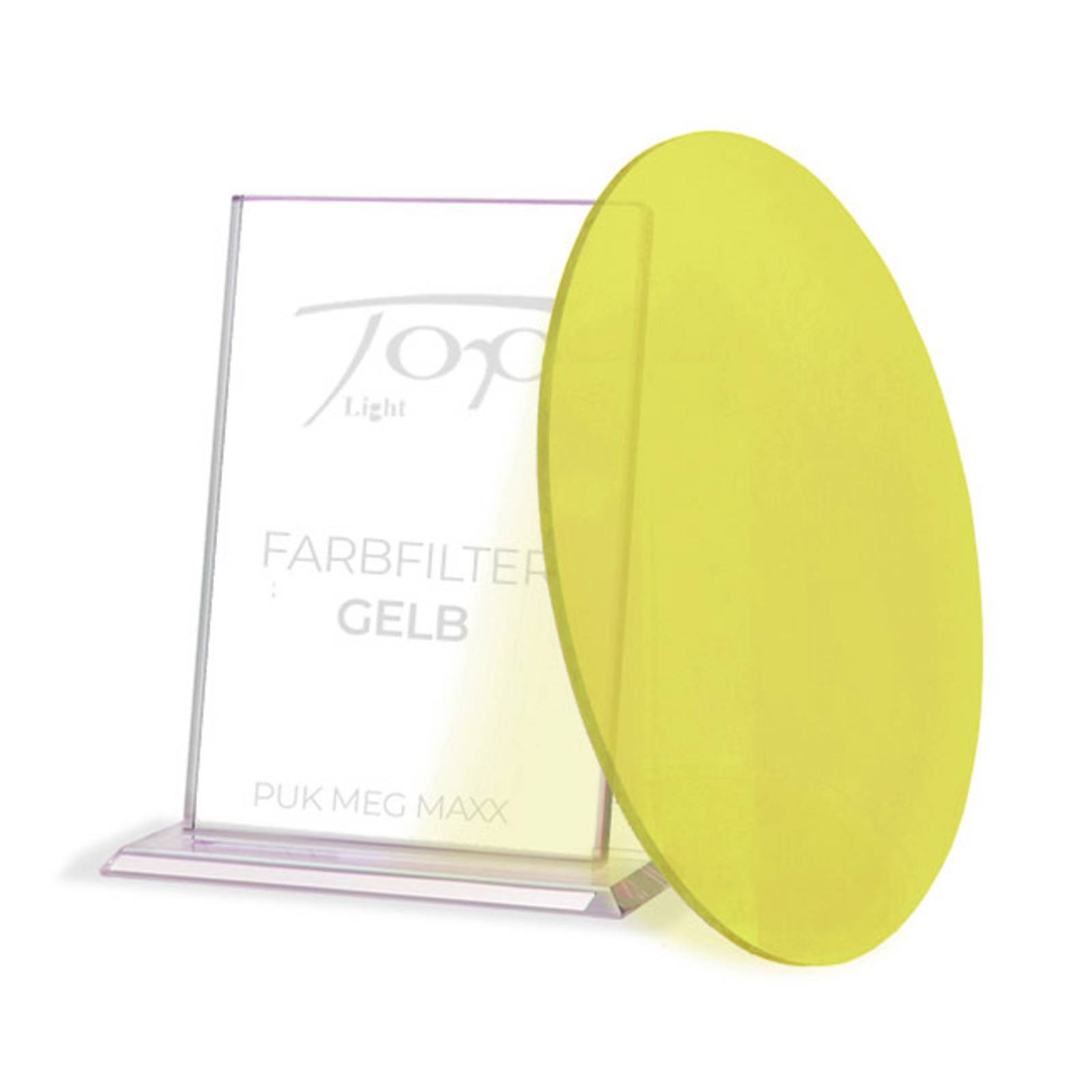 Farbfilter zur Leuchtenserie Puk Meg Maxx, gelb Farbfilter zur Leuchtenserie Puk Meg Maxx, gelb von Top Light