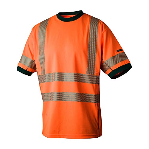 Top Swede 1424-22-07 Modell 1424 Warnschutz T-Shirt, Orange, Größe XL von Top Swede