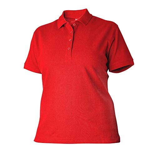 Top Swede 18811700306 Modell 188 Damen Poloshirt, Rot, Größe L von Top Swede