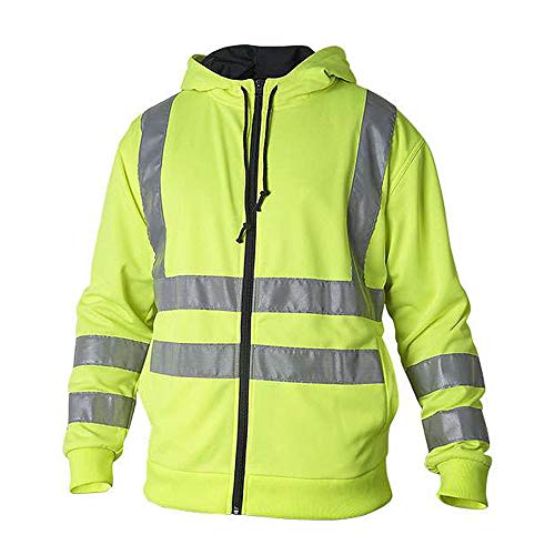 Top Swede 4429-10-04 Modell 4429 Warnschutz Kapuzenjacke, Gelb, Größe S von Top Swede