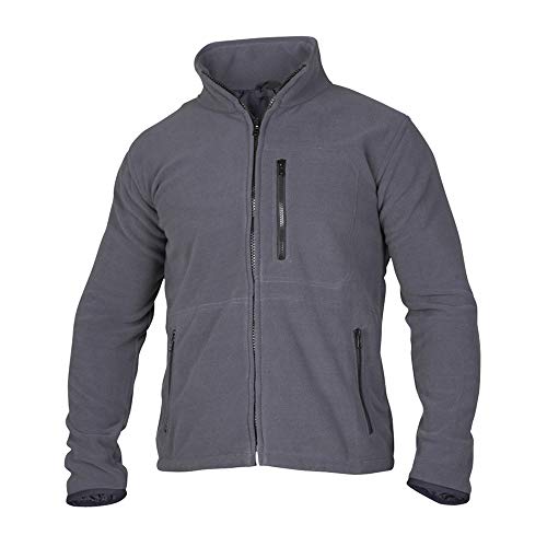 Top Swede 4642-09-09 Modell 4642 Fleecejacke, Grau, Größe XXXL von Top Swede