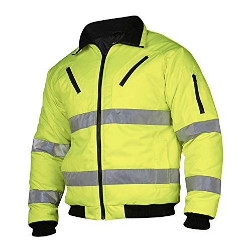 Top Swede 5016-10-03 Modell 5016 Hi Vis Winterjacke, Gelb, Größe XS von Top Swede