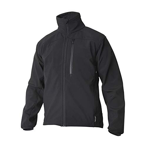 Top Swede 7621-05-07 Modell 7621 Softshell Jacke, Schwarz, Größe XL von Top Swede