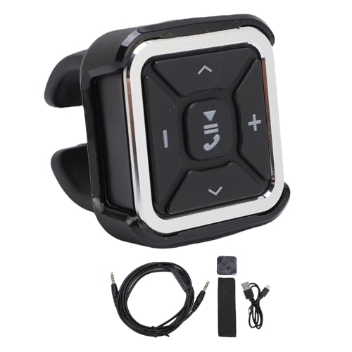 Bluetooth 5.0 Media Taste Remote, Elektronische Drahtlose Bluetooth Medien Taste Remote Selfie Steuerung, Drahtlose Lenkrad Musiksteuerungstaste für Auto Bluetooth 5.0 Media Taste Remote, Elektronische Drahtlose Bluetooth Medien Taste Remote Selfie Steuerung, Drahtlose Lenkrad Musiksteuerungstaste für Auto von Topiky