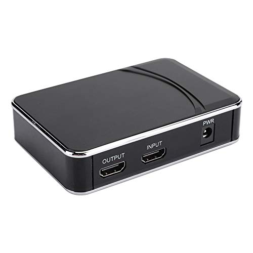 Game Capture-Karte, 1080P HD USB2.0 auf HDMI Video Capture-Kartenadapter Verschlüsselter Recorder Gaming Acquisition Box Kompatibel für DVD/für PS3/für für von Topiky