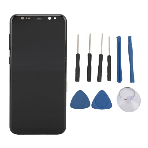 Topiky Telefon Touchscreen Ersatz für Galaxy S8PLUS mit Werkzeugen TFT Slim Frame Telefon Bildschirm Digitalisierer Baugruppe Ersatz für Galaxy S8PLUS von Topiky