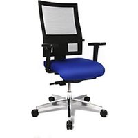 Topstar Bürodrehstuhl PROFI NET 11, Höhenverstellb.Arml., Softpad-Auflage, blau Topstar Bürodrehstuhl PROFI NET 11, Höhenverstellb.Arml., Softpad-Auflage, blau von Topstar