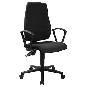 Topstar Bürostuhl MAXX 500, M500RG20 Stoff schwarz, Gestell schwarz von Topstar