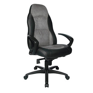 Topstar Chefsessel Speed Chair, SC20FTC3 Kunstleder grau, Gestell schwarz von Topstar