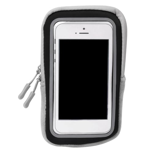Topyond Thermo Handyhülle, Große Elektrische Handy-Heiztasche, Tragbare Handytasche für den Einsatz bei kaltem Wetter, Rückseitiges Kamerafenster Tasche für Handy von Topyond