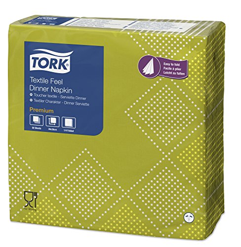 Tork 477436 Textile Feel Natural Oxford Dinnerserviette (600-er pack) von Tork