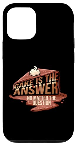 Hülle für iPhone 12/12 Pro Cake Is The Answer - Kuchen Dekorateur Konditor von Torten Dekorateur Geschenke & Konditor Shirts