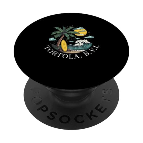 Tortola B.V.I Britische Jungferninseln Souvenir Urlaub PopSockets Klebender PopGrip von Tortola B.V.I British Virgin Islands Reminde