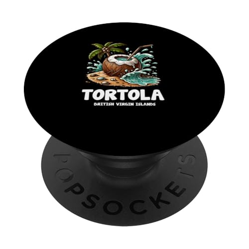 Tortola B.V.I Britische Jungferninseln Souvenir Urlaub PopSockets Klebender PopGrip von Tortola B.V.I British Virgin Islands Reminde