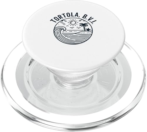 Tortola B.V.I Britische Jungferninseln Souvenir Urlaub PopSockets PopGrip für MagSafe von Tortola B.V.I British Virgin Islands Reminde