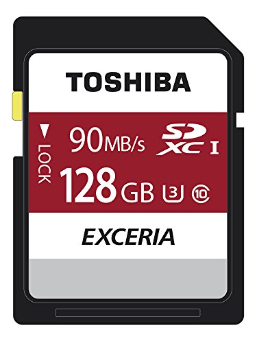 Kioxia Exceria N302 128GB SD Memory Card 90 MB/s 4K HD - THN-N302R1280E4 von Toshiba