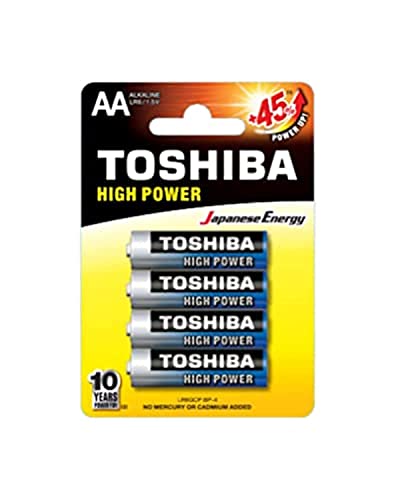 TOSHIBA LR6GCP BP-4 DOMÃ‰STICA BATERÍA DE EINEN Gebrauch AA ALKALIN Pack 4 von Toshiba