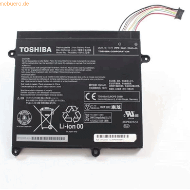 Toshiba Akku für Toshiba P000574220 Li-Pol 11,4 Volt 3600 mAh schwarz Toshiba Akku für Toshiba P000574220 Li-Pol 11,4 Volt 3600 mAh schwarz von Toshiba