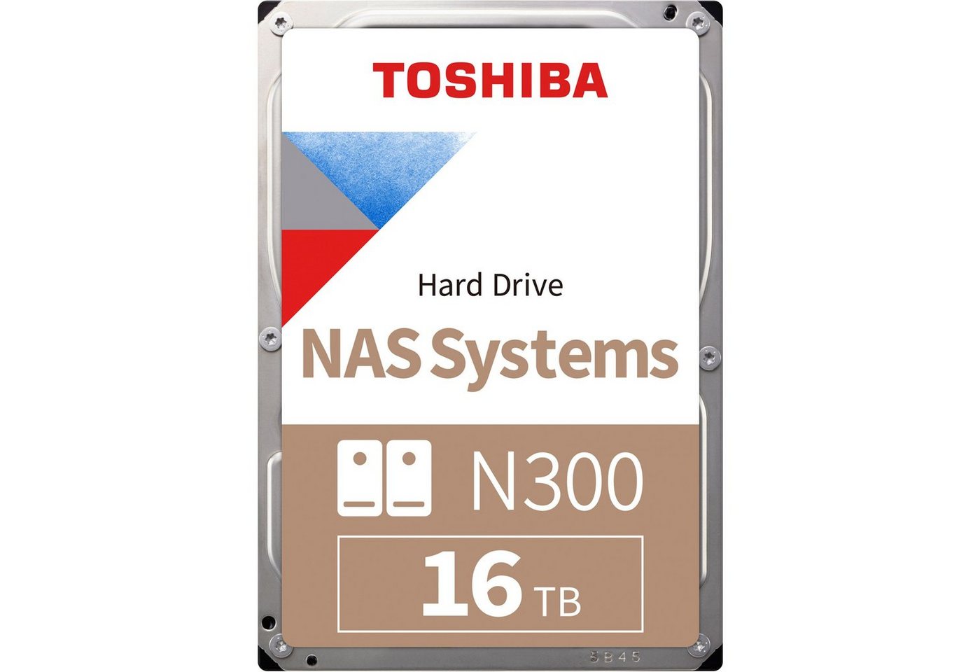 Toshiba Toshiba N300 16 TB, Festplatte, (SATA 6 Gb/s, interne HDD-Festplatte (16.000 GB) 3,5"" von Toshiba