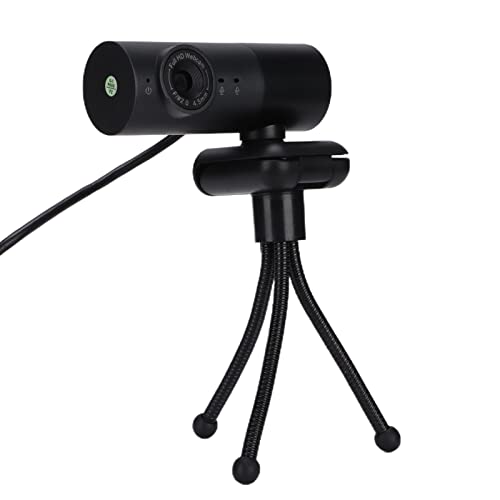 Tosuny 1080P HD-Webcam, Computer-Notebook-Home-USB-Webkamera mit Zwei Lautsprechern, Audio-Lautsprechern, Live-Übertragung Online-Klassenlehren von Videoanrufen von Tosuny