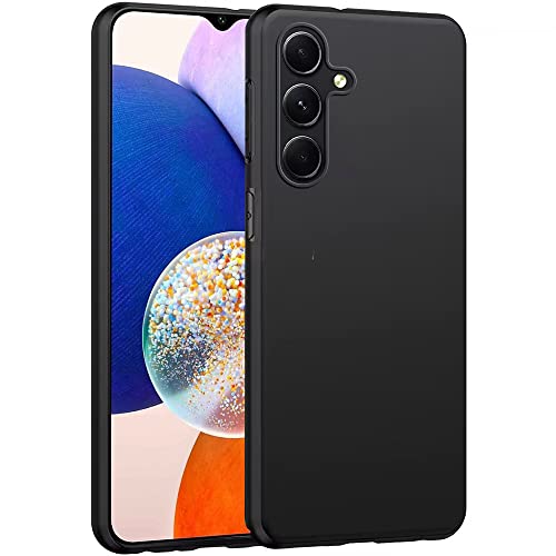 Totill Samsung Galaxy A14 5G hülle Silikon, Hanyhülle für Samsung Galaxy A14 Stoßstange Stoßfest Kratzfestigkeit rutschfest Schutzhülle Silikon Hüllen für Galaxy A14 5G case Cover - Schwarz von Totill