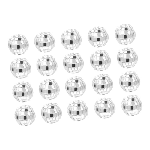 Totority 20 Stück Spiegelkugel Discokugel-Ohrringe leuchten Ornament Mittelstücke dekoration weihnachten weihnachtsdeko beleuchtet innen hochzeitsdeko reflektierende Glaskugel Spiegelball Totority 20 Stück Spiegelkugel Discokugel-Ohrringe leuchten Ornament Mittelstücke dekoration weihnachten weihnachtsdeko beleuchtet innen hochzeitsdeko reflektierende Glaskugel Spiegelball von Totority