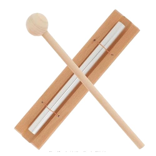 Chime Klangstab,Energy Chime,Energy Glockenspiel,1Tone Energy Chime,Percussion Instrumente Mit Holzschlägel,Chime Klangstab Schlagzeug,Chime Gong Glockenspiel,für Meditation,Musikalische Früherziehung von Toulifly