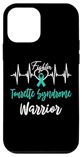 Hülle für iPhone 12 mini Tourette-Syndrom Awareness Warrior Heartbeat Fight Blaugrün von Tourette Syndrome Awareness Products (Lwaka)