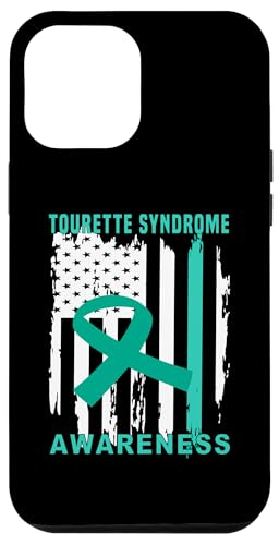 Hülle für iPhone 15 Plus Tourette-Syndrom-Bewusstsein US-Flagge Amerikanische Unterstützung von Tourette Syndrome Awareness Products (Lwaka)