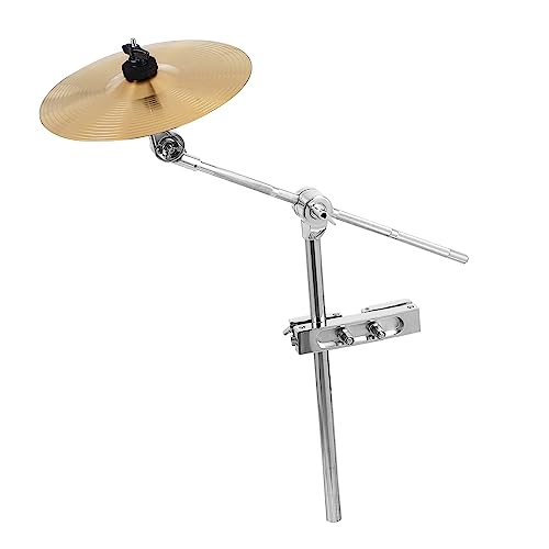 Toyvian 10 Schlagzeug splash cymbal mit ständer Becken-Ersatzzubehör Beckenarm drumset Bass-Kit kit de esmaltes para uñas en gel Rhythmusbecken Montieren 5a Splash-Becken von Toyvian