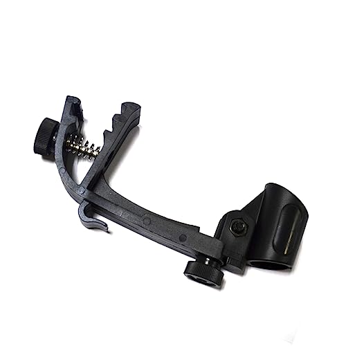 Toyvian 2St Anti-Schock-Mikrofonausrüstung verstellbarer Clip für Mikrofon Mikrofon-Drum-Ausrüstung Black von Toyvian