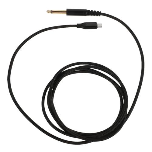 Toyvian Audiokabel Für E Gitarre Gitarrenteil Gitarrenkabel Typ C Auf 635 Mm Bass Audiokabel Gitarrenaufnahme Audiokabel Typ C Aufnahme Audiokabel Gitarrenkabel Schwarzes Kupfer von Toyvian