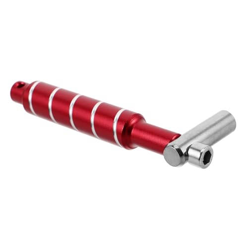 Toyvian Drum-tuner Stimmgerät Für Perkussionstrommeln Universeller Schlagzeug-stimmschlüssel Drum-key-tuner Schraubenschlüssel Für Trommelstimmgerät Drum-tuning-zubehör Aluminium Rot von Toyvian