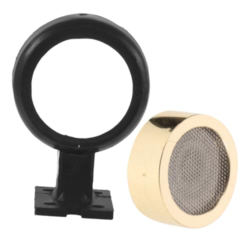 Toyvian Mikrofonkern Mikrofonzubehör Kondensator-Mikrofonkapsel mic reparatur kern Mikrofon Ersatzteil Ersatzmikrofon Bühnenmikrofon Mikrofonteil DIY mikrofon zubehör Metall Golden von Toyvian