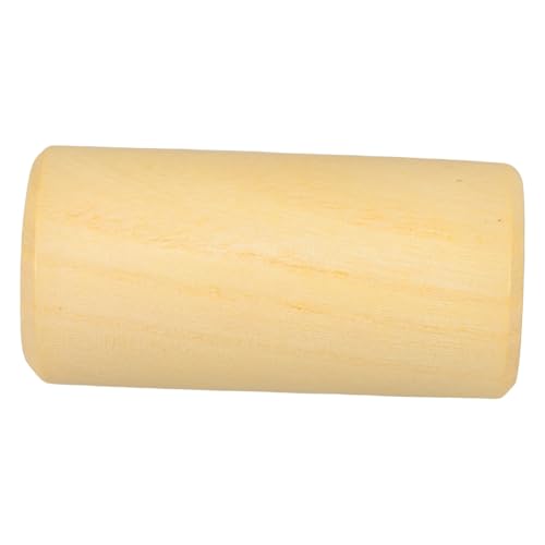 Toyvian Sandtrommel-Schlaginstrument Spezialgebrauchsschraubendreher Hupen Sandrohr schaukeln Keksdose holzspielzeug musikinstrument -Shaker- Musikalische Maracas Beige von Toyvian