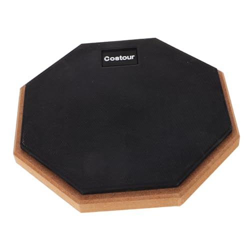 Toyvian Silent Practice Dumb Drum Pad Schalldichte Matte Schlagzeuger Übungsmatte Drum Mat Drum Mute Pads Drum Pad Zum Üben Tenor Drum Pad Drum Pads Übungstrommel Zubehör Gummi von Toyvian