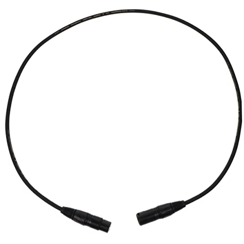 Toyvian Xlr-mikrofonkabel Männlich Harmonizer-kabel Mikrofonkabel Für Soundsystem Xlr-kabel Für Mikrofon Xlr-kabel Von Stecker Auf Buchse Mischpultkabel 3-poliges Xlr-kabel Black Kupfer von Toyvian