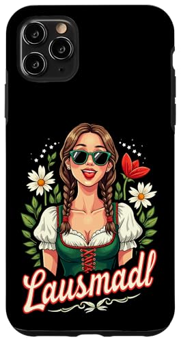 Hülle für iPhone 11 Pro Max Lausmadl Ersatz Dirndl Oktoberfest Ersatztracht Wiesn Outfit von Trachten Damen Dirndl Alternative Oktoberfest