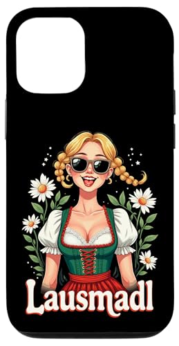 Hülle für iPhone 12/12 Pro Lausmadl Ersatz Dirndl Oktoberfest Ersatztracht Wiesn Outfit von Trachten Damen Dirndl Alternative Oktoberfest