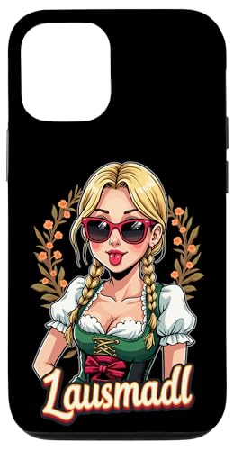 Hülle für iPhone 13 Pro Lausmadl Ersatz Dirndl Oktoberfest Ersatztracht Wiesn Outfit von Trachten Damen Dirndl Alternative Oktoberfest