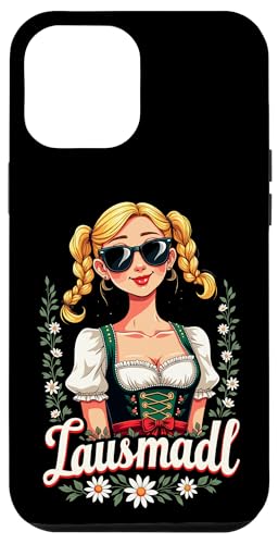 Hülle für iPhone 14 Plus Lausmadl Ersatz Dirndl Oktoberfest Ersatztracht Wiesn Outfit von Trachten Damen Dirndl Alternative Oktoberfest