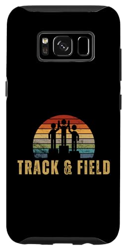 Hülle für Galaxy S8 Track & Field Vintage Retro 70er Jahre Design Track and Field von Track And Field Clever Sport Humor