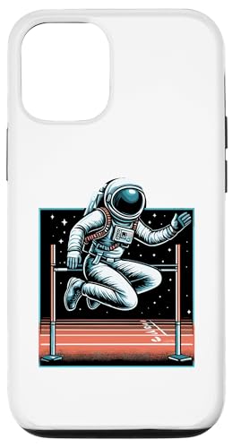 Hülle für iPhone 13 Pro Astronaut Jumping Athlete Leichtathlete Leichtathlete von Track And Field Player Athlete Gifts