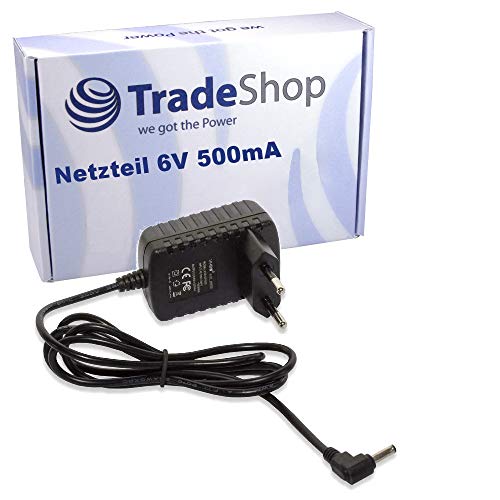 Trade-Shop Netzteil 6V kompatibel mit Philips Babyphone Avent SCD505 SCD560 SCD570 SCD580 SCD610 SSW-1920EU-2 / Ladegerät, Ladekabel von Trade-Shop