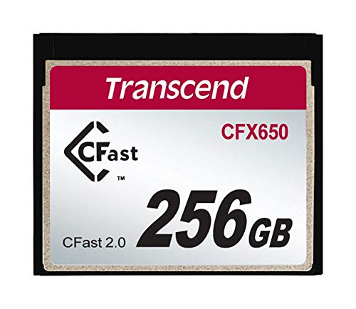 Transcend 256GB CFast 2.0 CFX650 Speicherkarte TS256GCFX650 von Transcend
