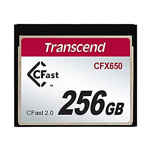 Transcend 256GB CFast 2.0 CFX650 Speicherkarte TS256GCFX650 von Transcend