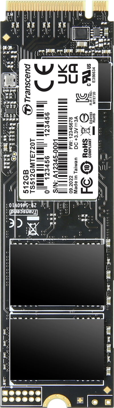 Transcend 512 GB Interne PCIe SSD TS512GMTE720T-VS1 (TS512GMTE720T-VS1) von Transcend